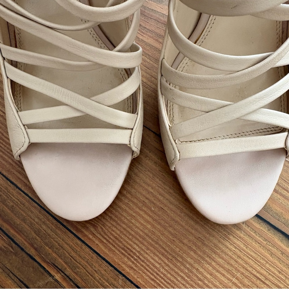 Leather Caged Heel, 9 - Picture 3 of 8